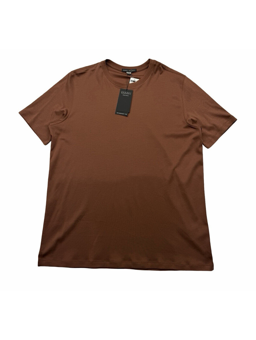Robert Barakett The Barakett Tee Pima Cotton Burnt Rust Size XL